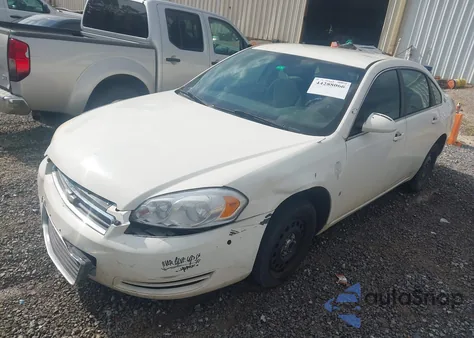 2008 Chevrolet Impala Police z USA, uszkodzony, nr VIN 2G1WS553781338279